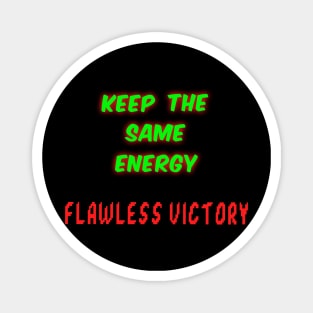 Mortal Kombat Flawless Victory Magnet